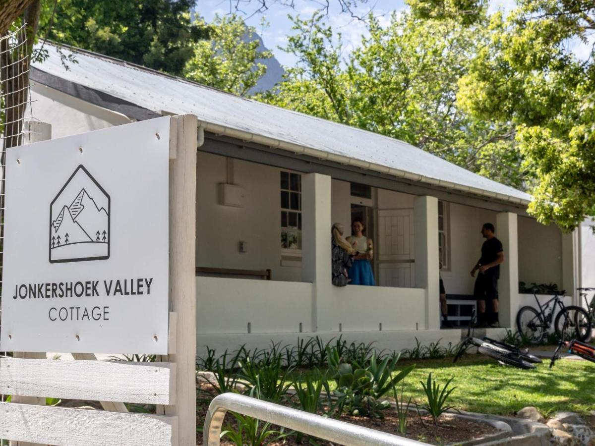 Jonkershoek Valley Cottage Стелленбос Екстер'єр фото